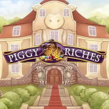 Piggy Riches slot logo by NetEnt at Dreamz CasinoPiggy Riches