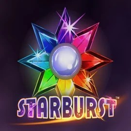 Starburst logo by NetEnt at Dreamz CasinoStarburst